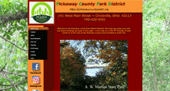 Desktop Screenshot of pickawaycountyparks.org